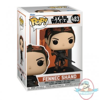 Pop! Star Wars Mandalorian Fennec Shand #483 Vinyl Figure Funko