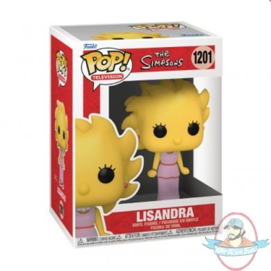 Pop! Animation Simpsons Lisandra Lisa #1201 Vinyl Figure Funko