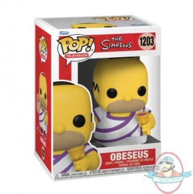 Pop! Animation Simpsons Obeseus Homer #1203 Vinyl Figure Funko