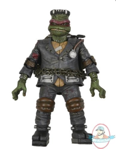 Universal Monsters X TMNT Raphael as Frankensteins Ultimate Neca