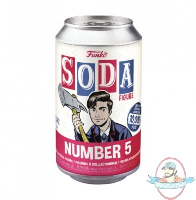 Vinyl Soda Umbrella Academy Number 5 Figure Funko