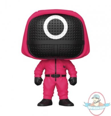 Pop TV Squid Games Red Soldier Mask Vinyl Figure by Funko