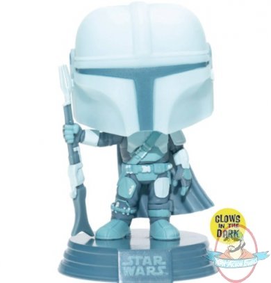 Pop! Star Wars The Mandalorian Hologram GITD Figure by Funko