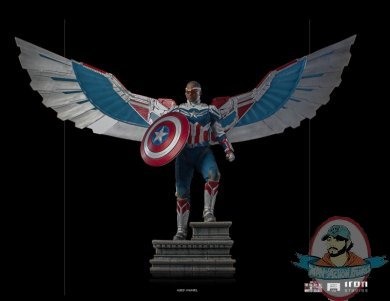 1/4 Captain America Sam Wilson Complete Ver Statue Iron Studios 909663