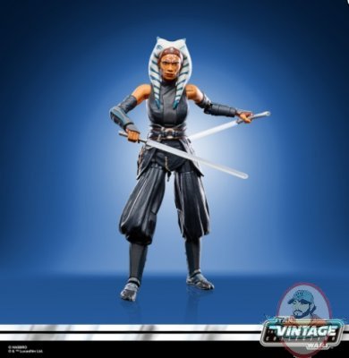 Star Wars Vintage 3-3/4 inches Ahsoka Tano Figure Hasbro 