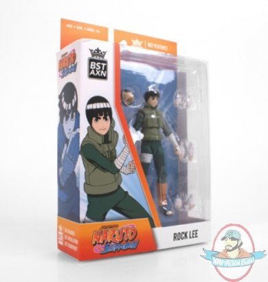 BST AXN Wave 2 Naruto Rock Lee Figure The Loyal Subjects