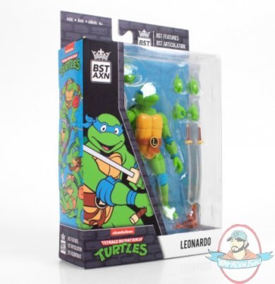 BST AXN Wave 2 TMNT Leonardo Figure The Loyal Subjects