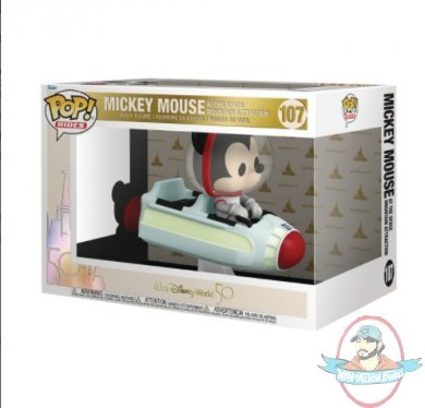Pop! Rides Deluxe Disney 50th Space Mountain Mickey Mouse #107 Funko