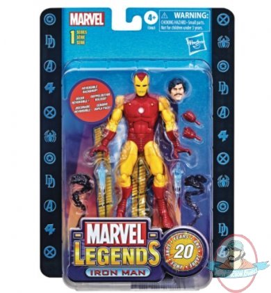 Marvel Legends 20th Anniversary Iron Man Figure Hasbro