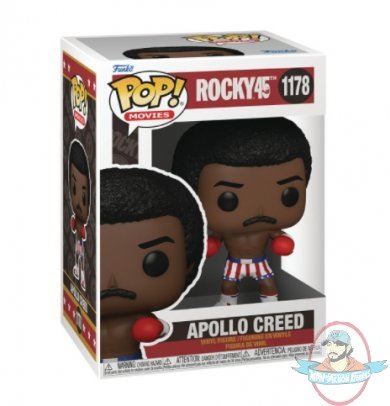 Pop! Movies Rocky 45th Apollo Creed #1178 Vinyl Figure by Funko