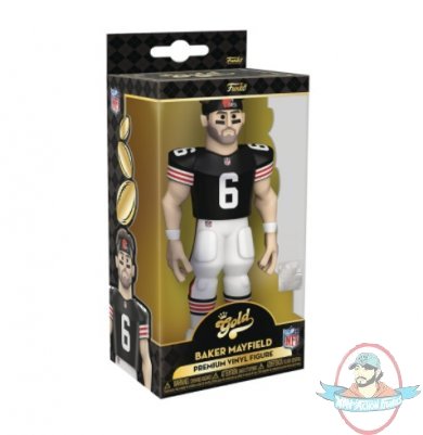 Vinyl Gold NFL Browns Baker Mayfield Home 5 inch Figure by Funko