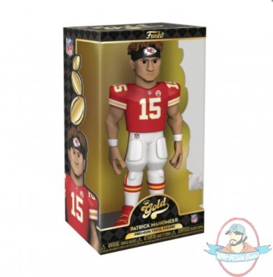 Vinyl Gold NFL Chiefs Patrick Mahomes Home 12 inch Figure by Funko