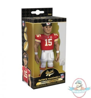 Vinyl Gold NFL Chiefs Patrick Mahomes Home 5 inch Figure by Funko