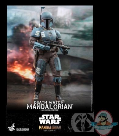 1/6 Star Wars Death Watch Mandalorian TMS Figure Hot Toys 907141