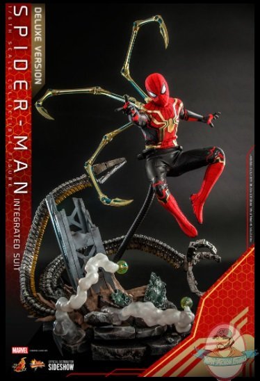 1/6 Spider-Man No Way Home Integrated Suit Deluxe MMS Hot Toys 909813