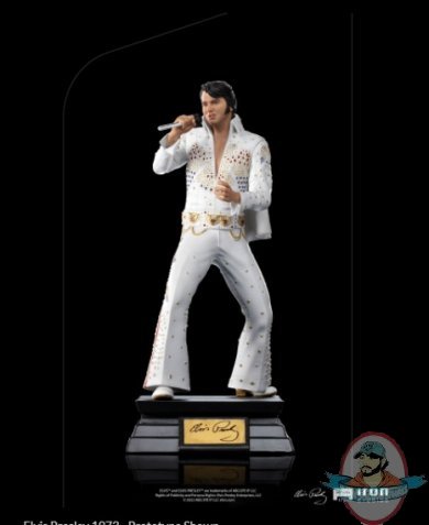 1/10 Elvis Presley 1973 Statue Iron Studios 909819