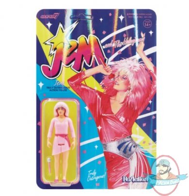 Jem & The Holograms Jem ReAction Figure Super 7 