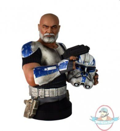 1/6 Star Wars Clone Wars Deluxe Rex Bust Diamond Select