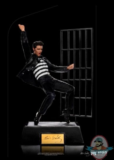 1/10 Elvis Presley Jailhouse Rock Statue Iron Studios 909758