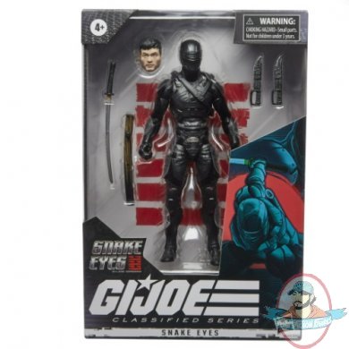 G.I. Joe Classified Series 6-Inch Movie Snake Eyes Figure Hasbro