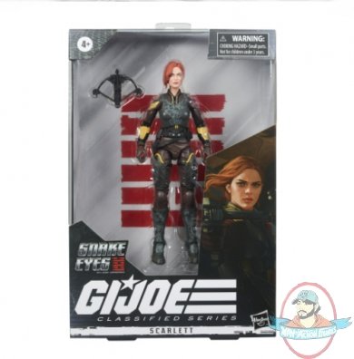 G.I. Joe Classified Series 6-Inch Movie Scarlett Figure Hasbro