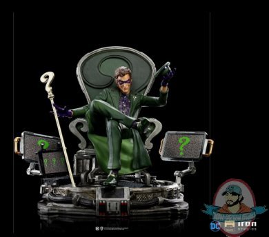 1/10 The Riddler Deluxe Statue Iron Studios Art Scale 909937