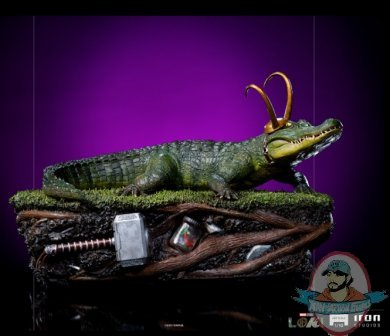 1/10 Marvel Alligator Loki Statue Iron Studios Art Scale 909936