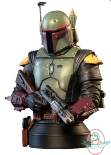 1/6 Scale Star Wars Book of Boba Fett Boba Fett Bust by Diamond Select