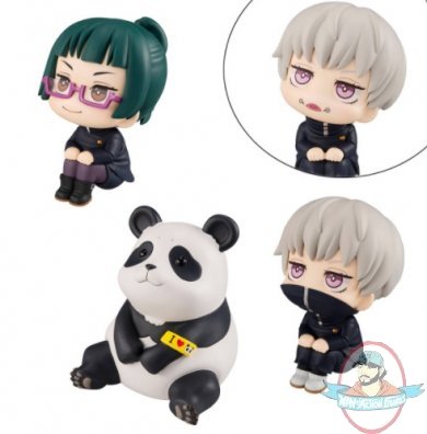 Jujutsu Kaisen Look Up Ser Maki Toge Panda 3 Pieces Pvc Set Megahouse