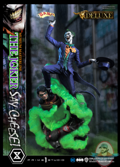 1/3 Dc The Joker “Say Cheese!" MM Deluxe Statue Prime 1 9100932