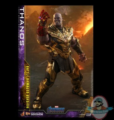 1/6 Avengers Thanos Battle Damaged MMS564 Figure Hot Toys 905891