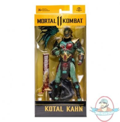 Mortal Kombat Wave 8 Bloody Kotal Kahn 7 inch Figure McFarlane