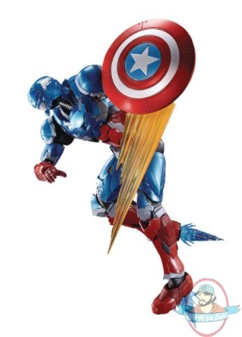 S.H.Figuarts Marvel Tech-On Avengers Captain America Tamashii Nations