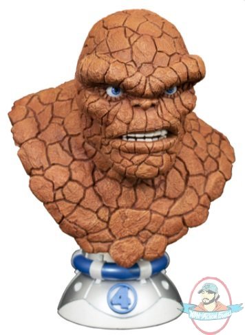 1/2 Scale Marvel Legends in 3D Thing Bust Diamond Select