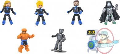 Marvel Minimates Fantastic Four Deluxe Box Set Diamond Select