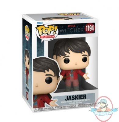 Pop! Television Witcher Jaskier Red Outfit #1194 Vinyl Figure Funko