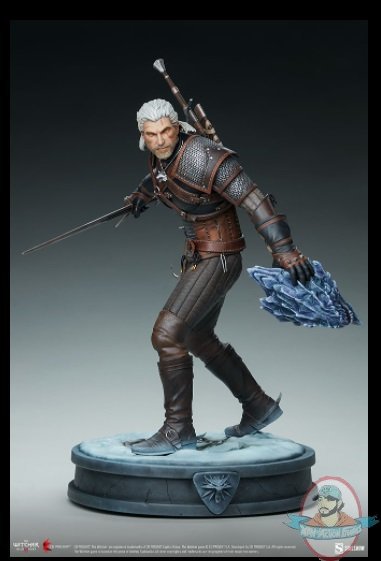 The Witcher 3 Wild Hunt Geralt of Rivia Statue Sideshow 200601