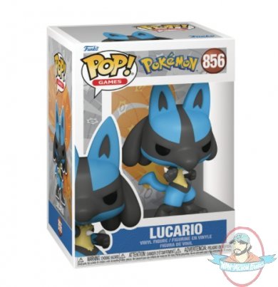 Pop! Games Pokemon Series 9 Lucario #856 Vinyl Figure Funko