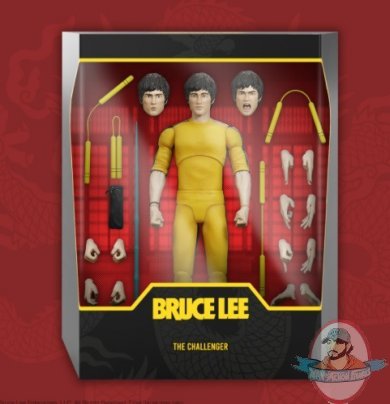 Bruce Lee Ultimates Wave 1 The Challenger Figure Super 7