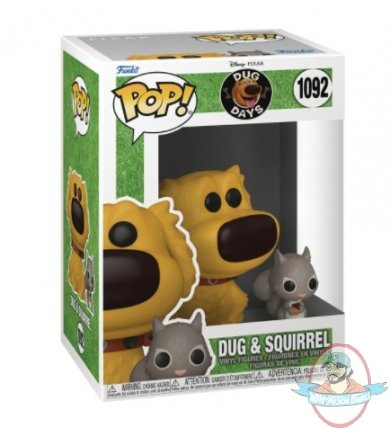 POP! & Buddy Dug Days Dug with Squirrel #1092 Vinyl Figure Funko