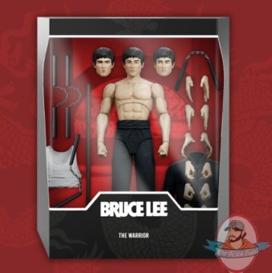 Bruce Lee Ultimates Wave 1 The Warrior Figure Super 7