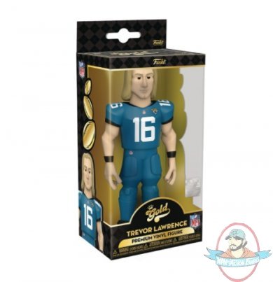 Vinyl Gold NFL Jaguars Trevor Lawrence 5 inch Figure by Funko