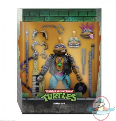 TMNT Ultimates Wave 7 Punker Donatello Figure Super 7