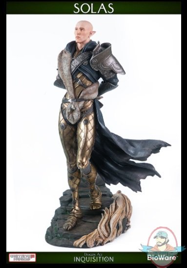 1/4 Dragon Age Inquisition Solas Statue Gaming Heads 910727