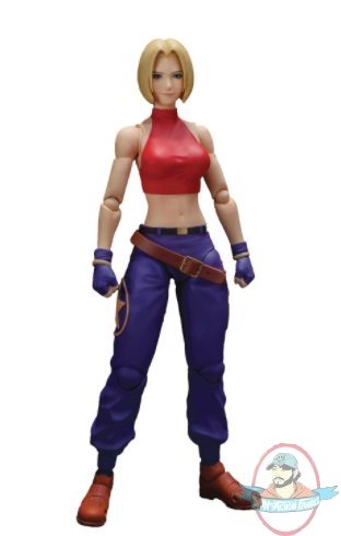 1/12 Scale King of Fighters 98 Blue Mary Figure Storm Collectibles 