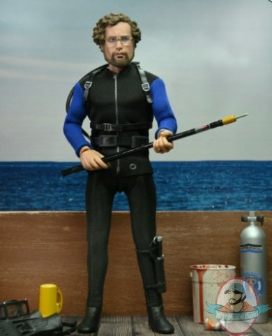 Jaws Shark Cage Hooper 8 inch Clothed Action Figure by Neca