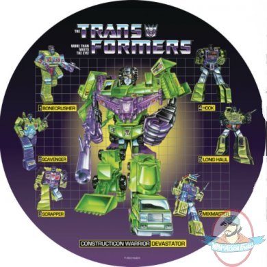 Transformers Devastator Retro Mouse Pad Icon Heroes