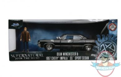 1/24 Hollywood Rides Supernatural with Dean Vehicle Jada Toys