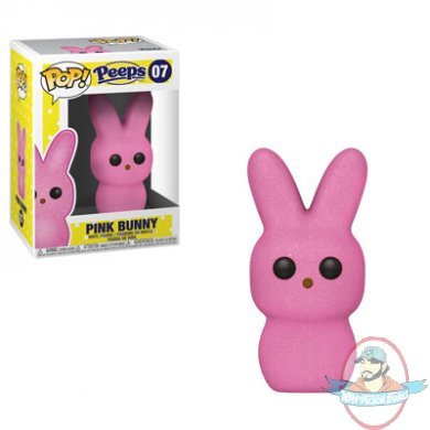 Pop! Candy Peeps Pink Bunny #07 Vinyl Figure Funko