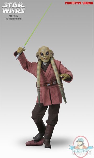 1/6 Scale Star Wars Kit Fisto Exclusive Version Sideshow Used